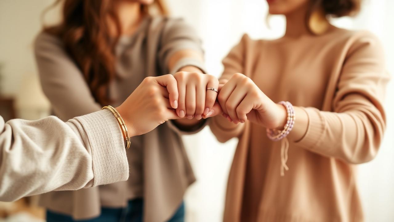 Friendship bracelets and pinkie promise — dosti shayari
